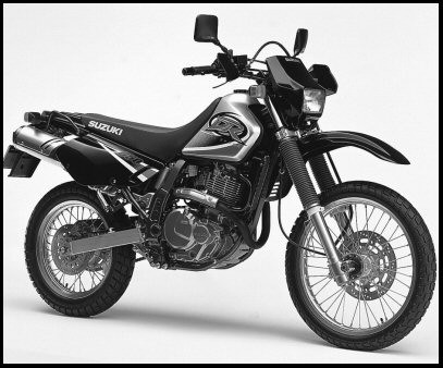 Suzuki DR 650, 500 cc, 4 tiempos